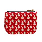 Daisy Dots Red Mini Coin Purses Back