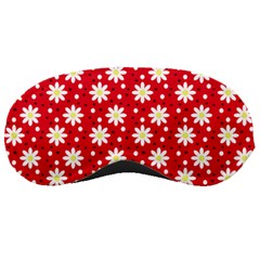 Daisy Dots Red Sleeping Masks by snowwhitegirl