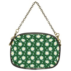 Daisy Dots Green Chain Purses (one Side)  by snowwhitegirl