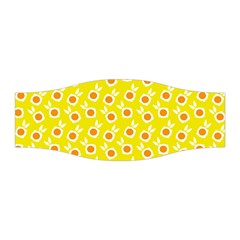 Square Flowers Yellow Stretchable Headband by snowwhitegirl