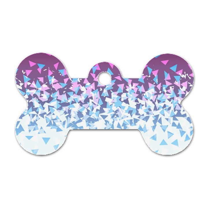 Disintegrate Carnivale Dog Tag Bone (Two Sides)