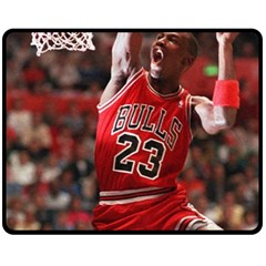 Michael Jordan Fleece Blanket (medium)  by LABAS