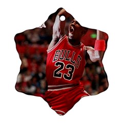 Michael Jordan Ornament (snowflake) by LABAS