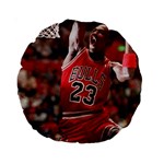 Michael Jordan Standard 15  Premium Round Cushions Back