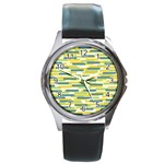 Fast Capsules 2 Round Metal Watch Front