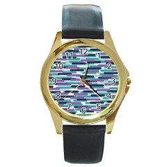 Fast Capsules 3 Round Gold Metal Watch by jumpercat