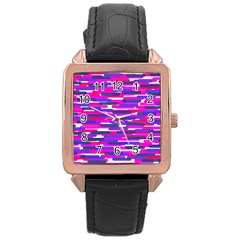 Fast Capsules 6 Rose Gold Leather Watch  by jumpercat