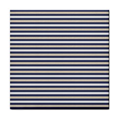 Royal Gold Classic Stripes Face Towel by jumpercat