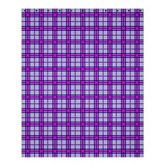 Purple Tartan Shower Curtain 60  X 72  (medium)  by jumpercat
