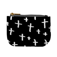 White Cross Mini Coin Purses by snowwhitegirl