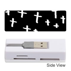 White Cross Memory Card Reader (stick) 