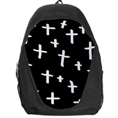 White Cross Backpack Bag