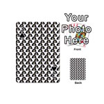 Angry Girl Pattern Playing Cards 54 (Mini)  Front - Spade3