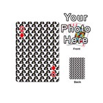 Angry Girl Pattern Playing Cards 54 (Mini)  Front - DiamondQ