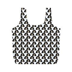 Angry Girl Pattern Full Print Recycle Bags (m)  by snowwhitegirl