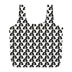 Angry Girl Pattern Full Print Recycle Bags (l)  by snowwhitegirl