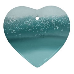 Waterworks Ornament (heart) by digitaldivadesigns