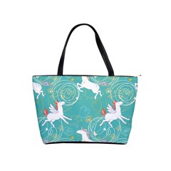 Magical Flying Unicorn Pattern Shoulder Handbags