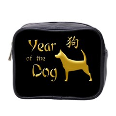 Year Of The Dog - Chinese New Year Mini Toiletries Bag 2-side by Valentinaart