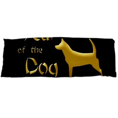 Year Of The Dog - Chinese New Year Body Pillow Case (dakimakura) by Valentinaart