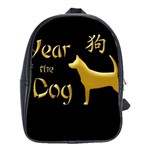 Year of the Dog - Chinese New Year School Bag (XL) Front