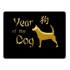 Year Of The Dog - Chinese New Year Double Sided Fleece Blanket (small)  by Valentinaart