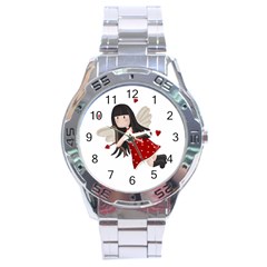 Cupid girl Stainless Steel Analogue Watch