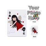 Cupid girl Playing Cards 54 (Mini)  Front - Club9