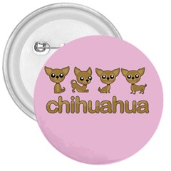 Chihuahua 3  Buttons