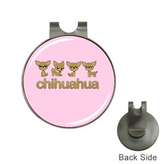 Chihuahua Hat Clips With Golf Markers by Valentinaart