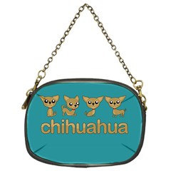 Chihuahua Chain Purses (one Side)  by Valentinaart
