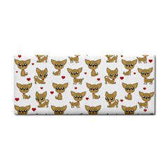 Chihuahua Pattern Cosmetic Storage Cases by Valentinaart