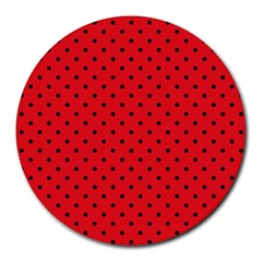 Ladybug Round Mousepads by jumpercat