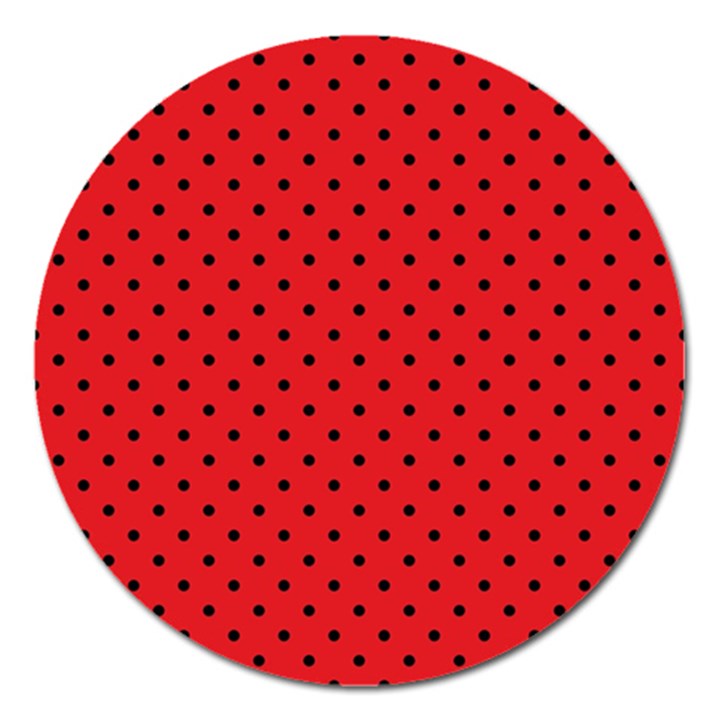 Ladybug Magnet 5  (Round)