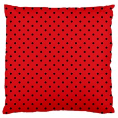 Ladybug Standard Flano Cushion Case (two Sides) by jumpercat