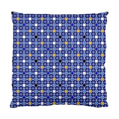 Persian Block Sky Standard Cushion Case (two Sides) by jumpercat