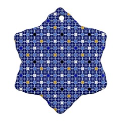 Persian Block Sky Ornament (snowflake)