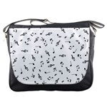 Music Tones Light Messenger Bags Front