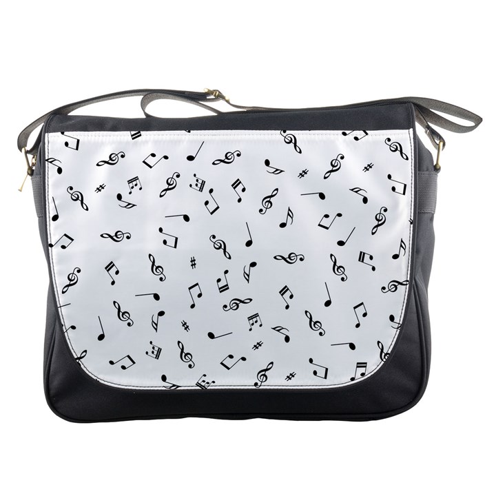 Music Tones Light Messenger Bags