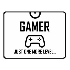 Gamer Fleece Blanket (small) by Valentinaart