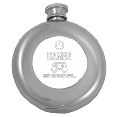 Gamer Round Hip Flask (5 Oz)