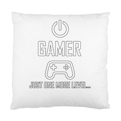 Gamer Standard Cushion Case (one Side) by Valentinaart