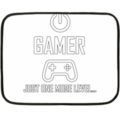 Gamer Fleece Blanket (mini) by Valentinaart