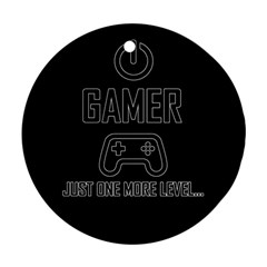 Gamer Ornament (round) by Valentinaart