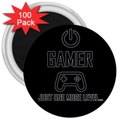 Gamer 3  Magnets (100 Pack) by Valentinaart