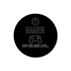 Gamer Rubber Coaster (round)  by Valentinaart