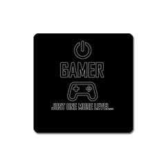 Gamer Square Magnet by Valentinaart