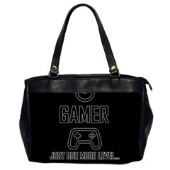 Gamer Office Handbags (2 Sides)  by Valentinaart