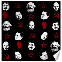 Communist Leaders Canvas 12  X 12   by Valentinaart