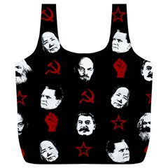 Communist Leaders Full Print Recycle Bags (l)  by Valentinaart